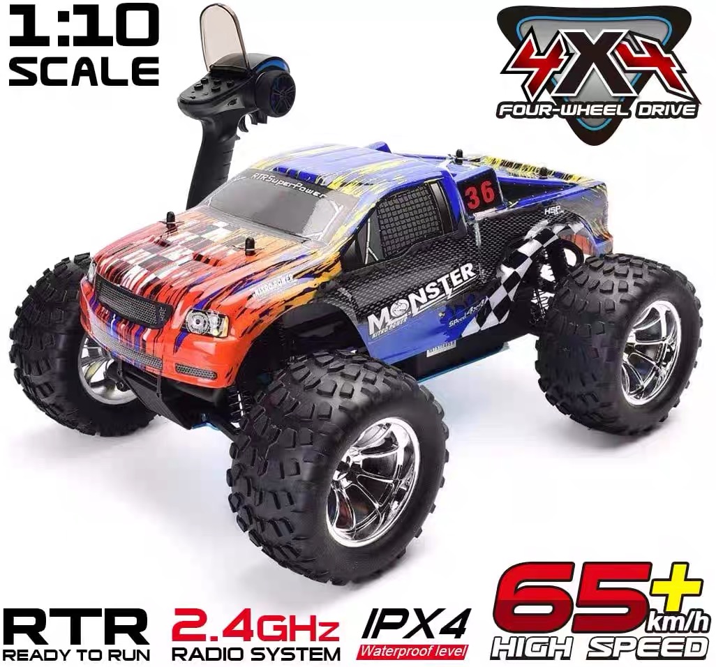 Rc Hobby Engine - HSP RC Camion Scala 1:10 Nitro