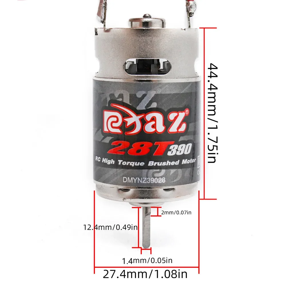 Motore DC a spazzole 370/380/3 - Rc Hobby Engine recensione e prezzo